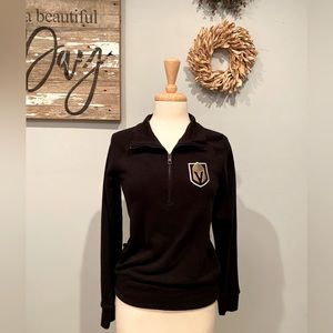 Vegas Knights Hockey Team Quarter Zip - Size S